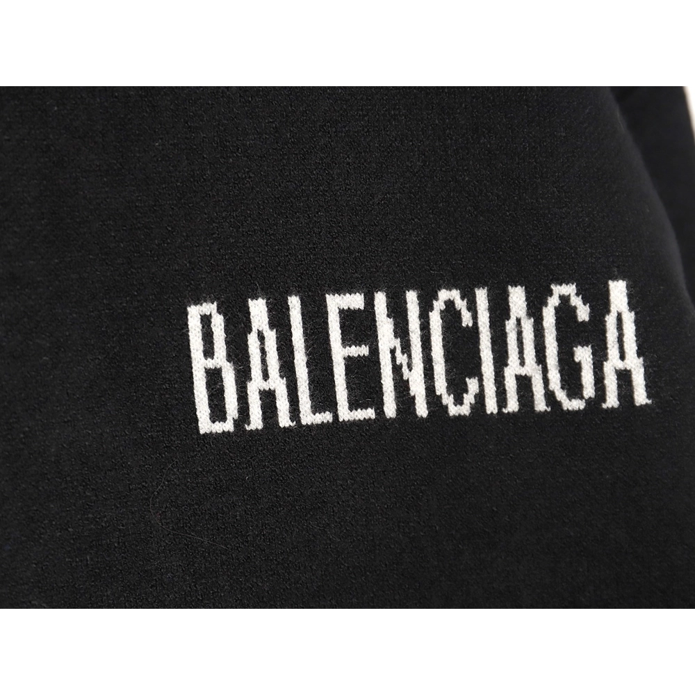 Balenciaga Coke Classic Lettering Knitted Crewneck Sweater,Balenciaga Sweatshirt,Sweatshirt,APPAREL