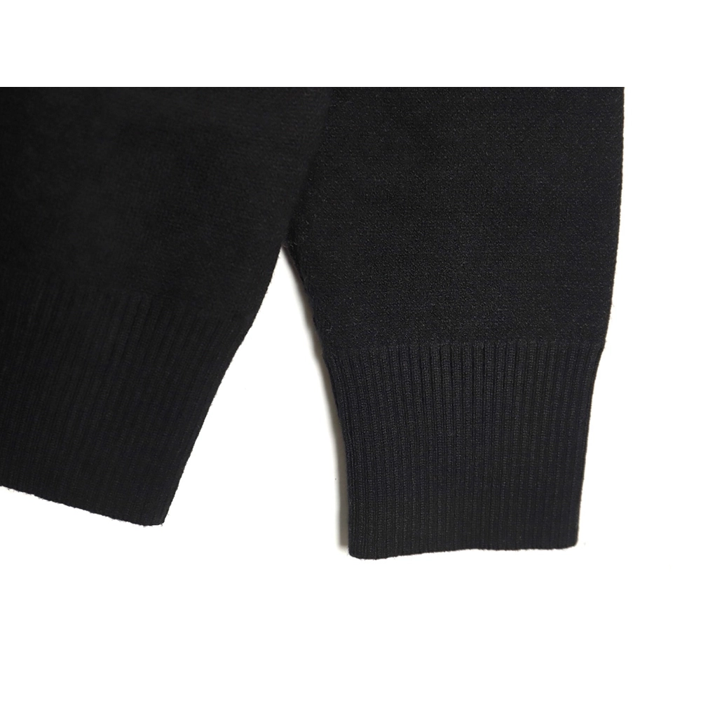 Balenciaga Coke Classic Lettering Knitted Crewneck Sweater,Balenciaga Sweatshirt,Sweatshirt,APPAREL