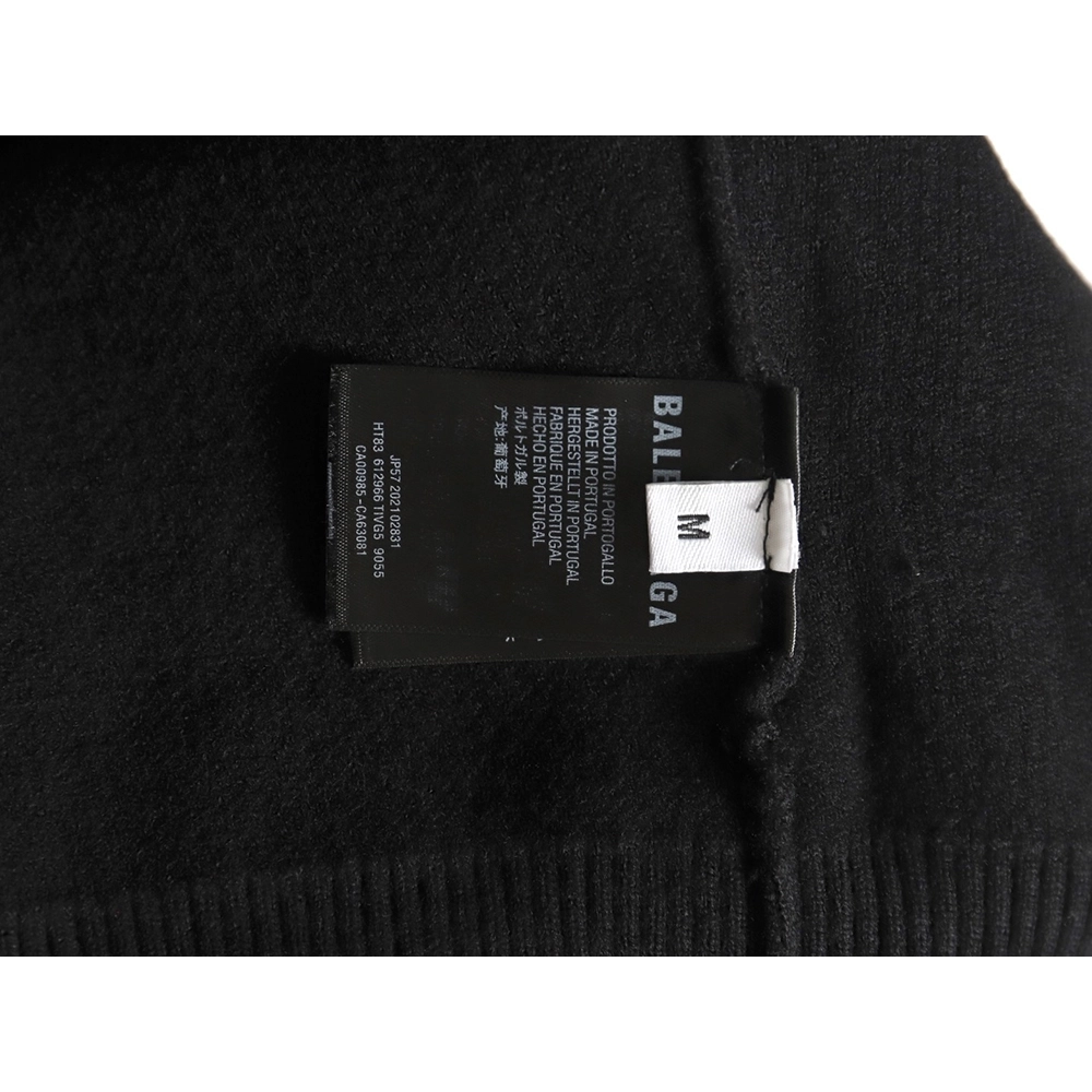 Balenciaga Coke Classic Lettering Knitted Crewneck Sweater,Balenciaga Sweatshirt,Sweatshirt,APPAREL