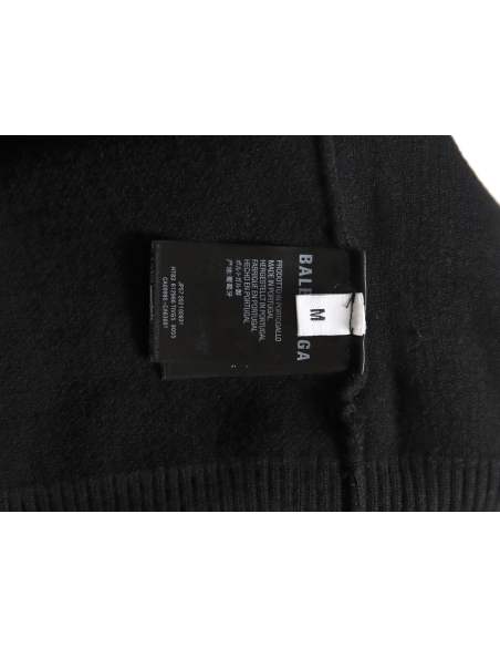 Balenciaga Coke Classic Lettering Knitted Crewneck Sweater,Balenciaga Sweatshirt,Sweatshirt,APPAREL