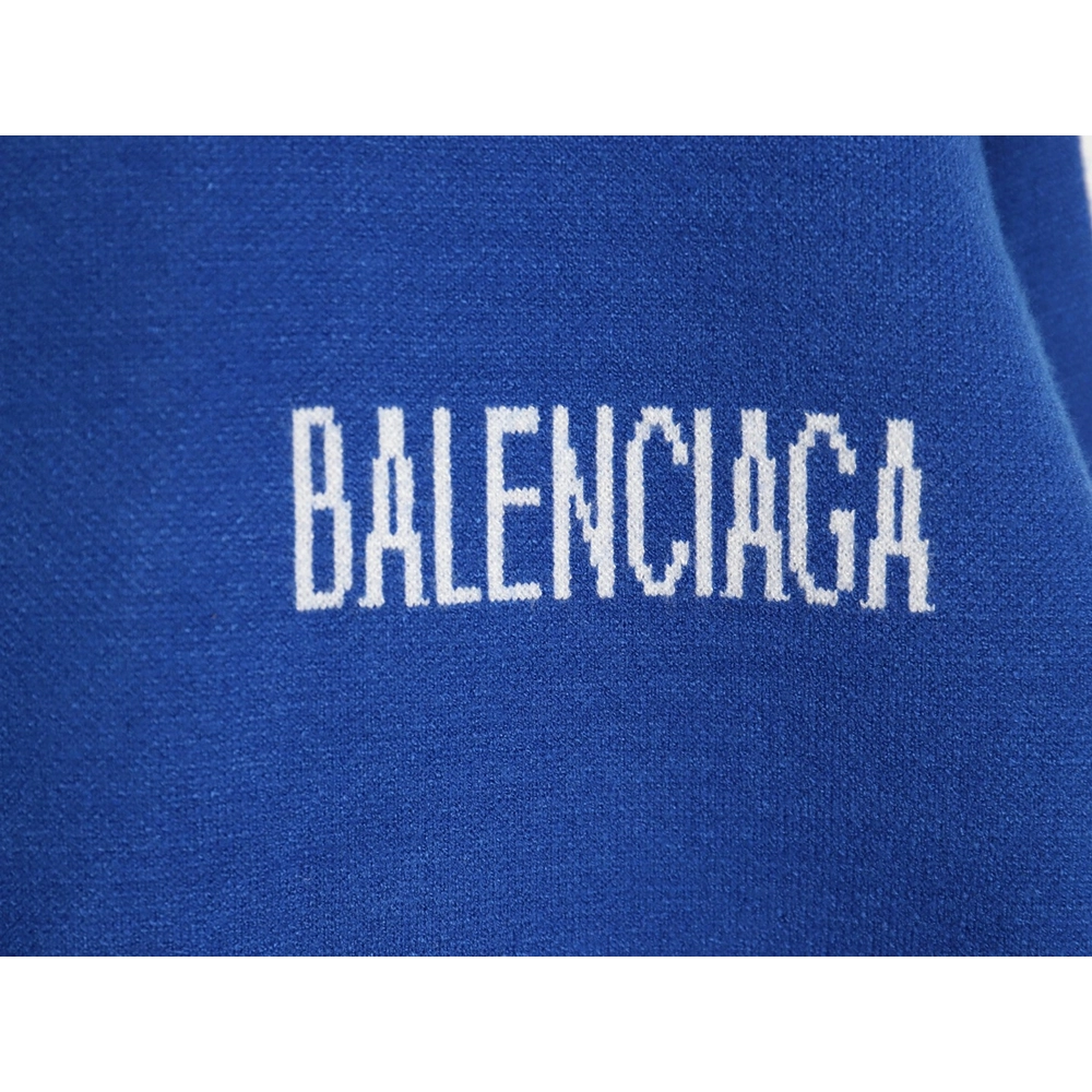 Balenciaga Coke Classic Lettering Knitted Crewneck Sweater,Balenciaga Sweatshirt,Sweatshirt,APPAREL