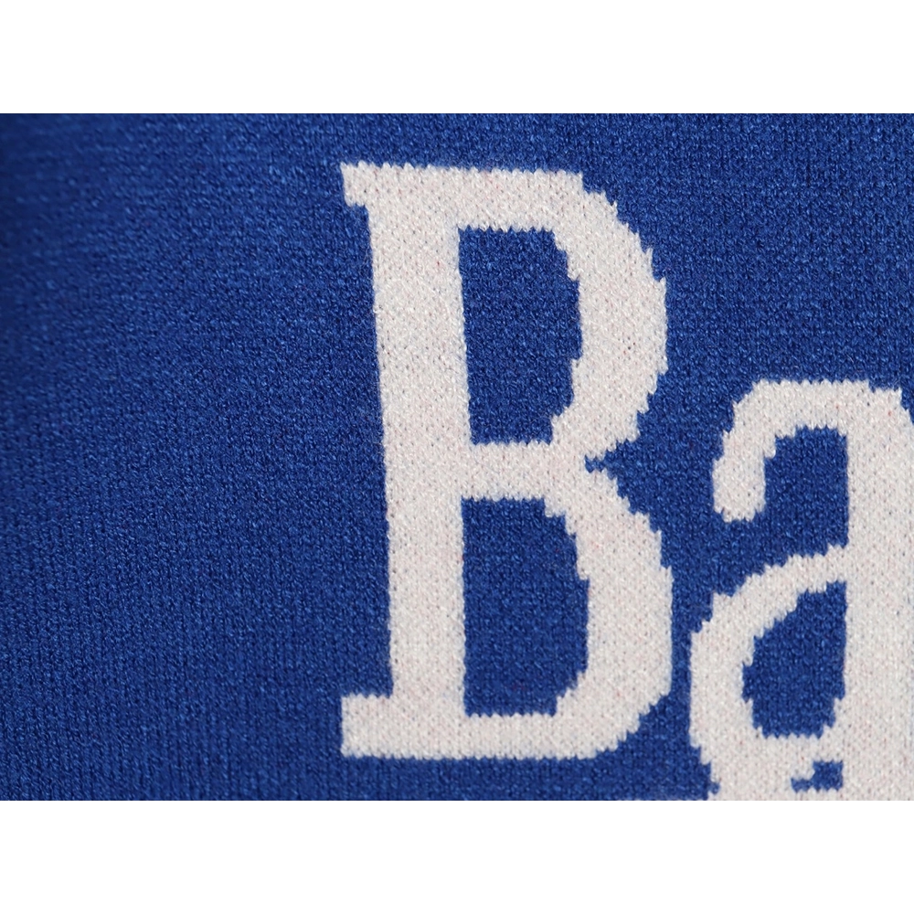 Balenciaga Coke Classic Lettering Knitted Crewneck Sweater,Balenciaga Sweatshirt,Sweatshirt,APPAREL