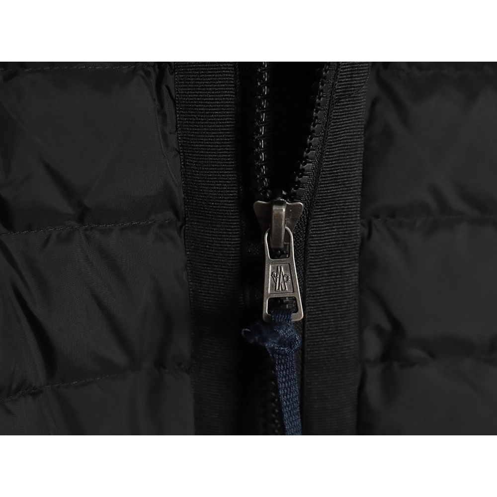 Moncler patchwork knitted hooded lightweight down jacket,Moncler Jacket,Jacket,APPAREL