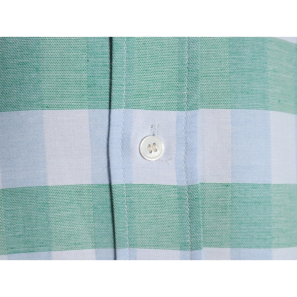 Loewe Mint Mambo Check Shirt,Loewe Shirt,Shirt,APPAREL