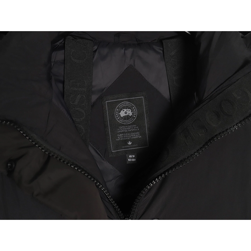 Canada goose black label long down jacket,Canada Goose Jacket,Jacket,APPAREL