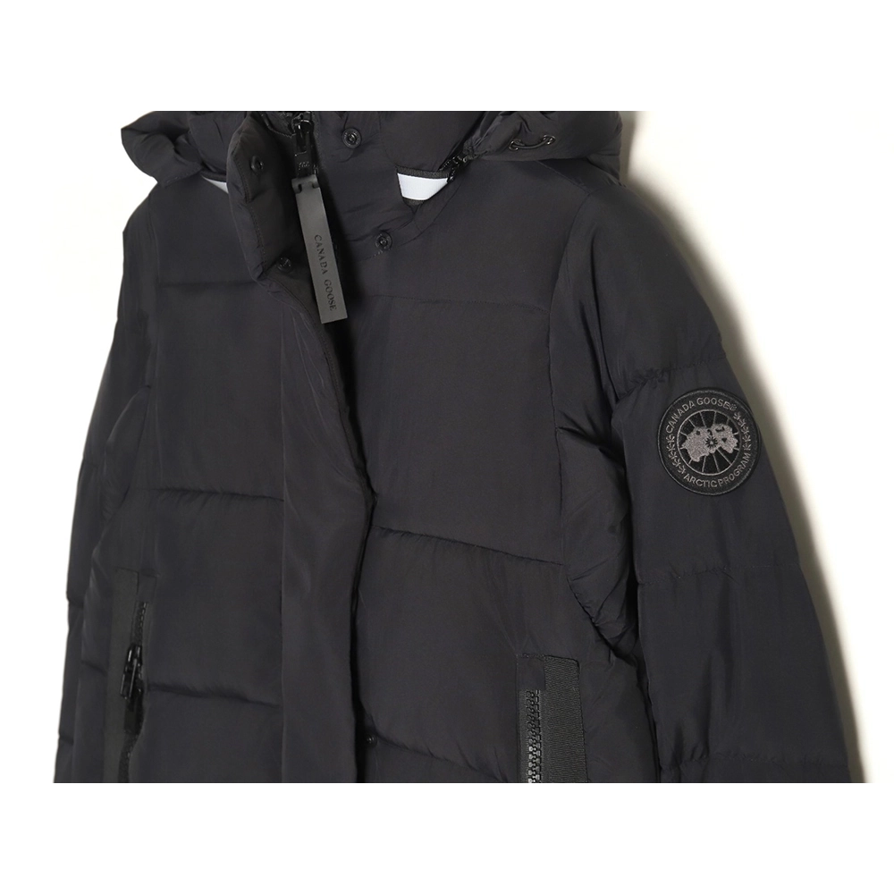 Canada goose black label long down jacket,Canada Goose Jacket,Jacket,APPAREL