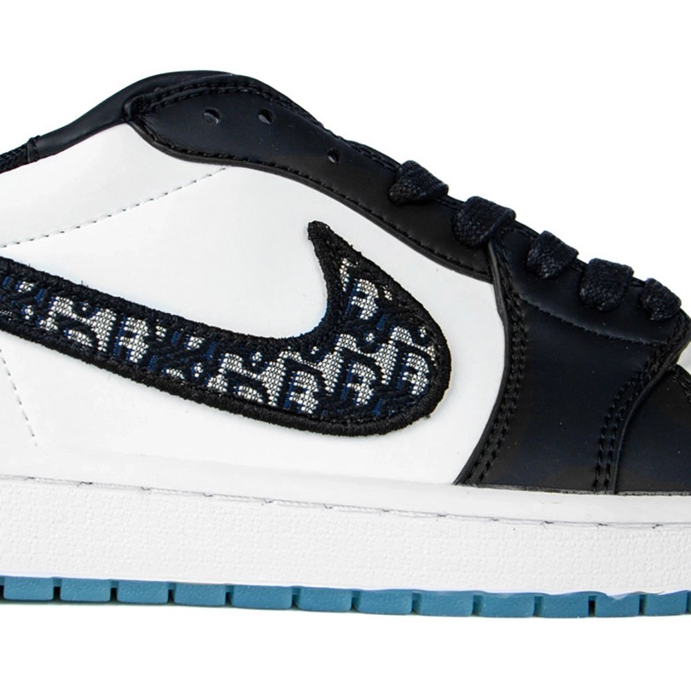 Dior  Nike Air Jordan 1 Low OG Black Oblique,AIR JORDAN 1 LOW,Air Jordan