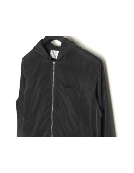 Dior embroidered letters small wasp hooded jacket,Dior Jacket,Jacket,APPAREL