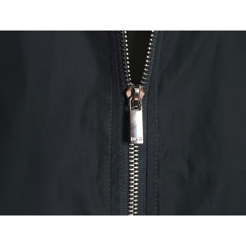 Dior embroidered letters small wasp hooded jacket,Dior Jacket,Jacket,APPAREL