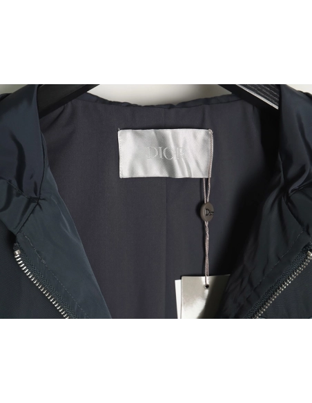 Dior embroidered letters small wasp hooded jacket,Dior Jacket,Jacket,APPAREL