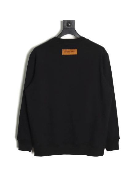 Louis Vuitton hemp rope letter crew neck sweatshirt,Louis Vuitton Sweatshirt,Low Price High quality,legit seller