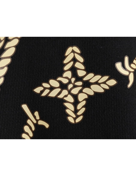 Louis Vuitton hemp rope letter crew neck sweatshirt,Louis Vuitton Sweatshirt,Low Price High quality,legit seller