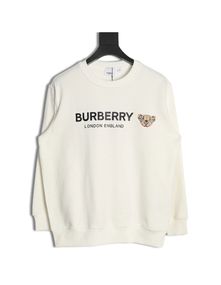 Burberry Bear Lettering Crewneck Sweatshirt,Burberry Sweatshirt,Low Price High quality,legit seller