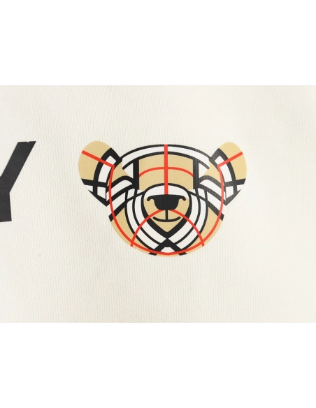 Burberry Bear Lettering Crewneck Sweatshirt,Burberry Sweatshirt,Low Price High quality,legit seller