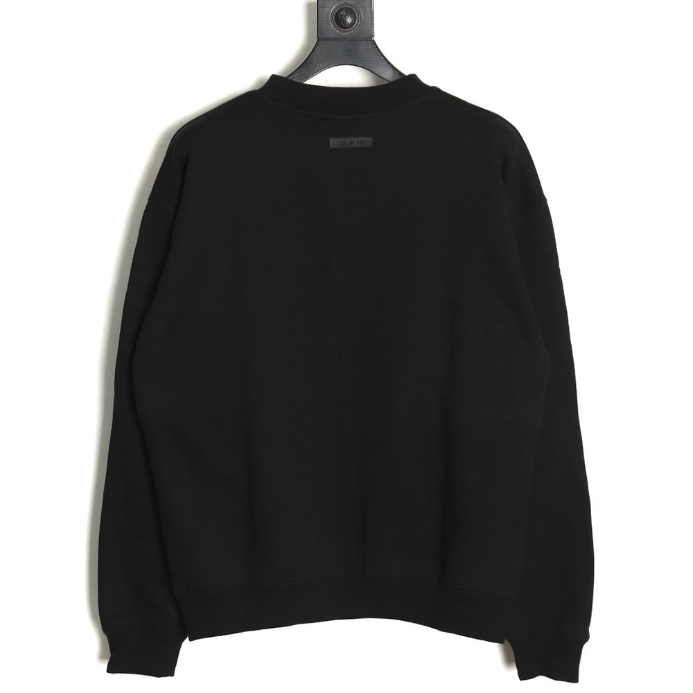 Fear of God Overlapping Lettering Crew Neck Sweatshirt,Fear of God Sweatshirt,Low Price High quality,legit seller