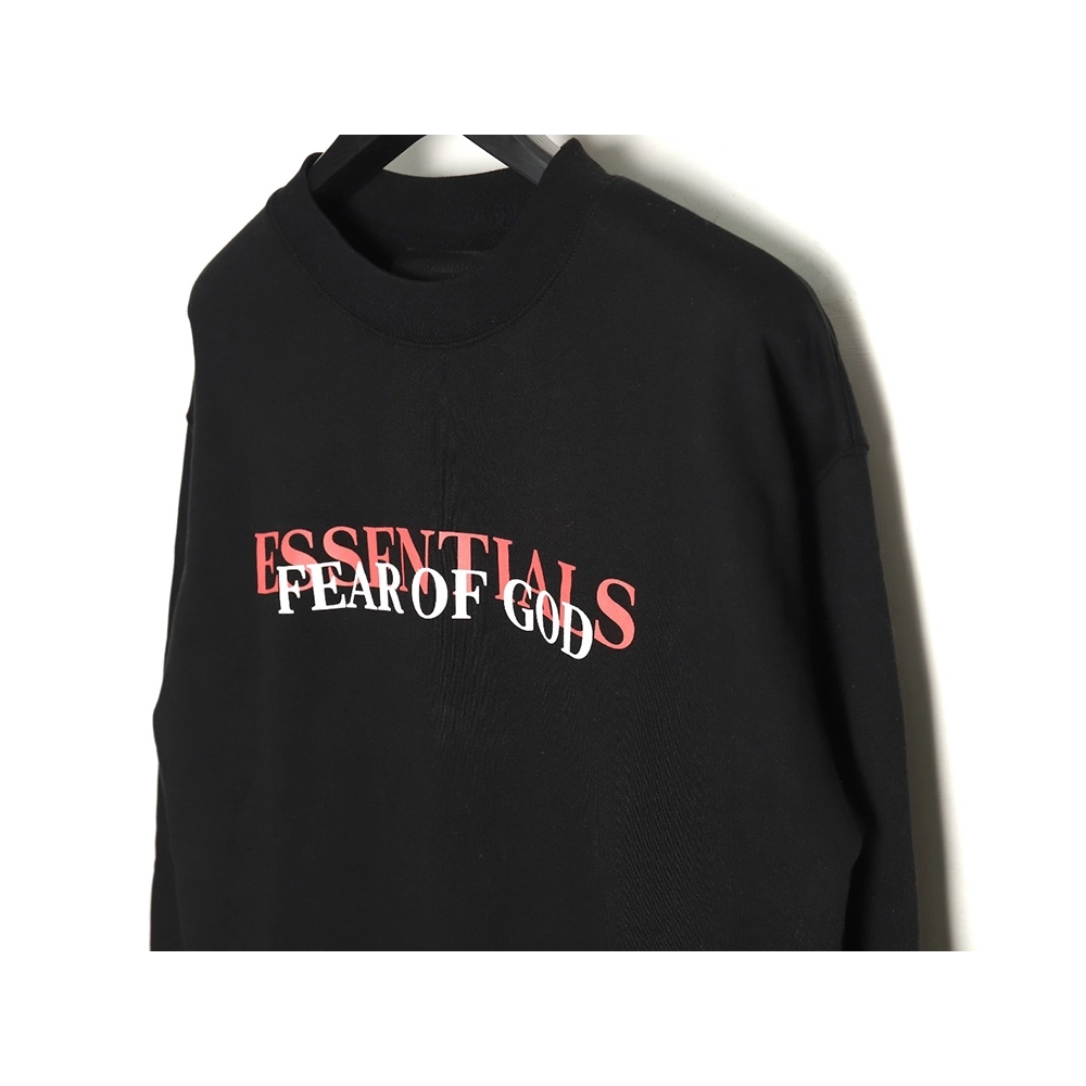 Fear of God Overlapping Lettering Crew Neck Sweatshirt,Fear of God Sweatshirt,Low Price High quality,legit seller