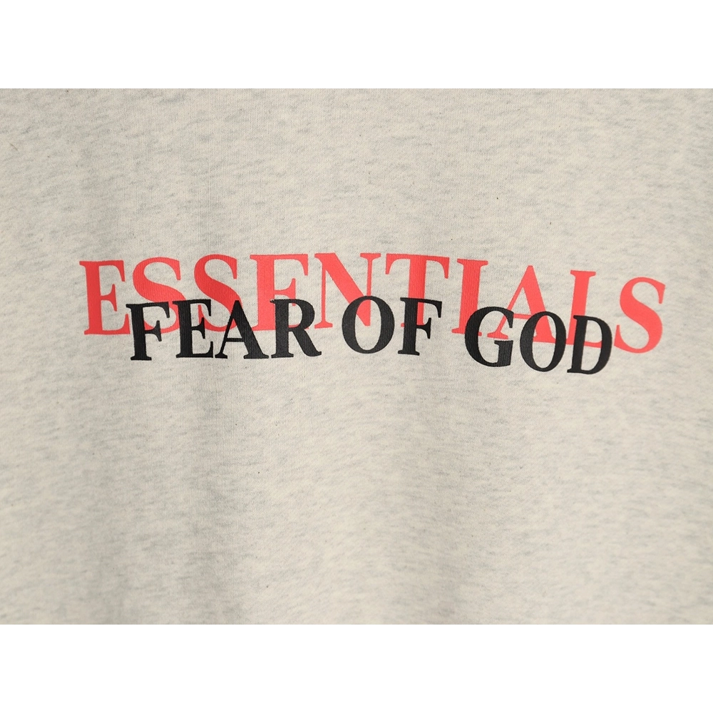 Fear of God Overlapping Lettering Crew Neck Sweatshirt,Fear of God Sweatshirt,Low Price High quality,legit seller