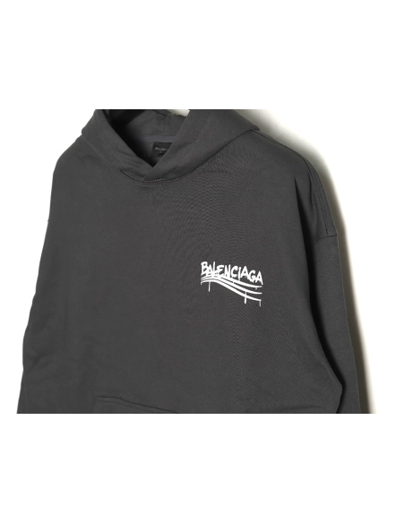 Balenciaga spoof graffiti letter logo print hooded sweatshirt,Fear of God Sweatshirt,Low Price High quality,legit seller
