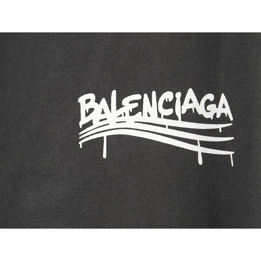 Balenciaga spoof graffiti letter logo print hooded sweatshirt,Fear of God Sweatshirt,Low Price High quality,legit seller