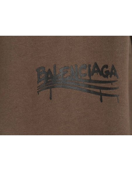 Balenciaga spoof graffiti letter logo print hooded sweatshirt,Fear of God Sweatshirt,Low Price High quality,legit seller