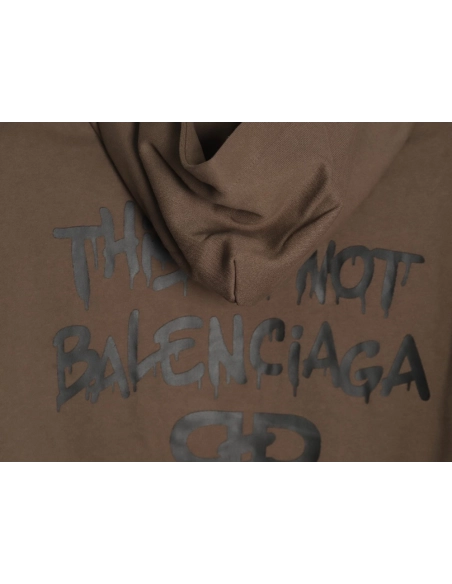Balenciaga spoof graffiti letter logo print hooded sweatshirt,Fear of God Sweatshirt,Low Price High quality,legit seller