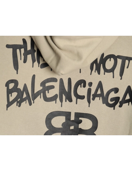 Balenciaga spoof graffiti letter logo print hooded sweatshirt,Fear of God Sweatshirt,Low Price High quality,legit seller