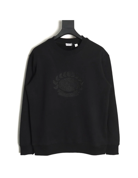 Burberry Oak War Horse Embroidered Crew Neck Sweatshirt,Burberry Sweatshirt,Low Price High quality,legit seller