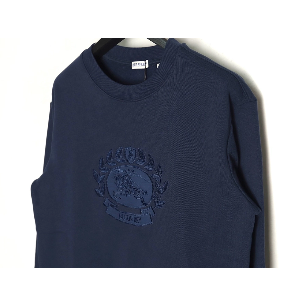 Burberry Oak War Horse Embroidered Crew Neck Sweatshirt,Burberry Sweatshirt,Low Price High quality,legit seller