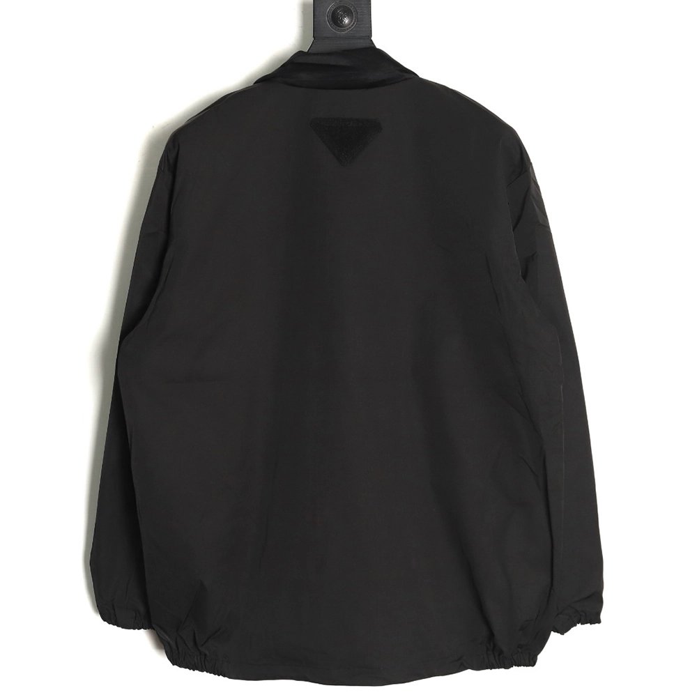 Prada Corduroy Collar Long Sleeve Jacket,Prada Jacket,Jacket,APPAREL
