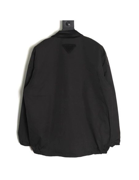 Prada Corduroy Collar Long Sleeve Jacket,Prada Jacket,Jacket,APPAREL