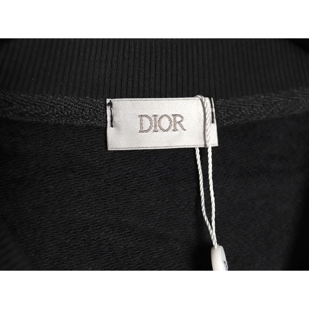 Dior graffiti lettering crew neck sweatshirt,Dior Sweatshirt,Low Price High quality,legit seller