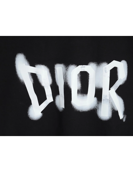 Dior graffiti lettering crew neck sweatshirt,Dior Sweatshirt,Low Price High quality,legit seller