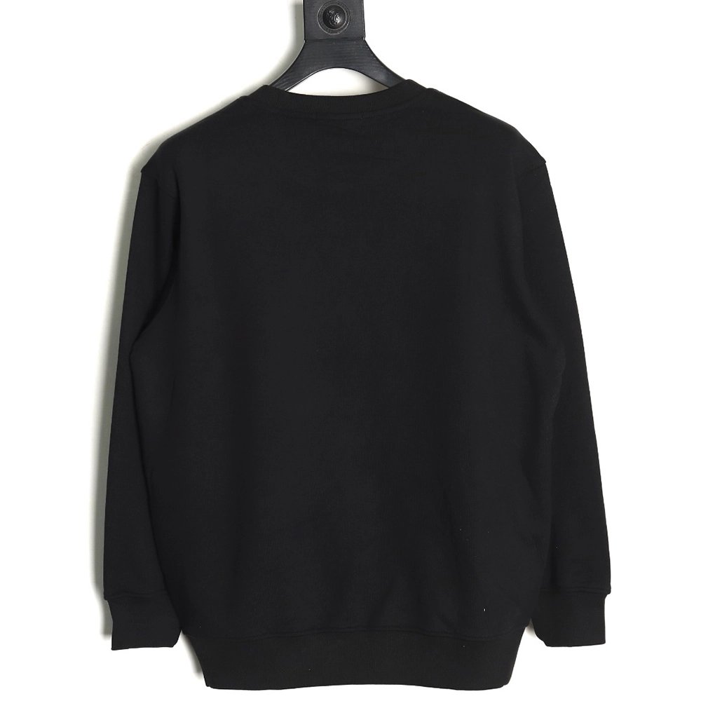 Hermes logo print crew neck sweatshirt,Hermes Sweatshirt,Low Price High quality,legit seller