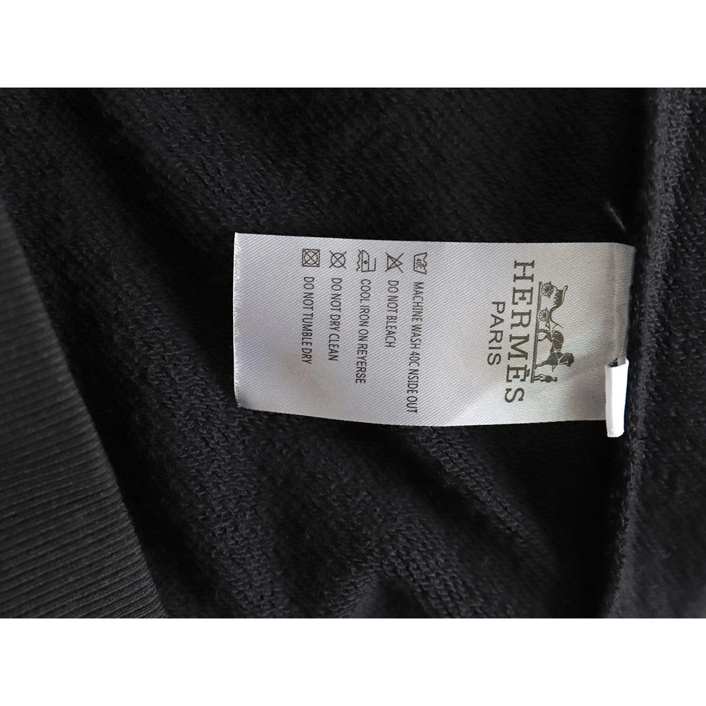 Hermes logo print crew neck sweatshirt,Hermes Sweatshirt,Low Price High quality,legit seller