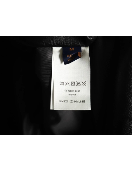 Louis Vuitton printed leather baseball jacket,Louis Vuitton Jacket,Jacket,APPAREL