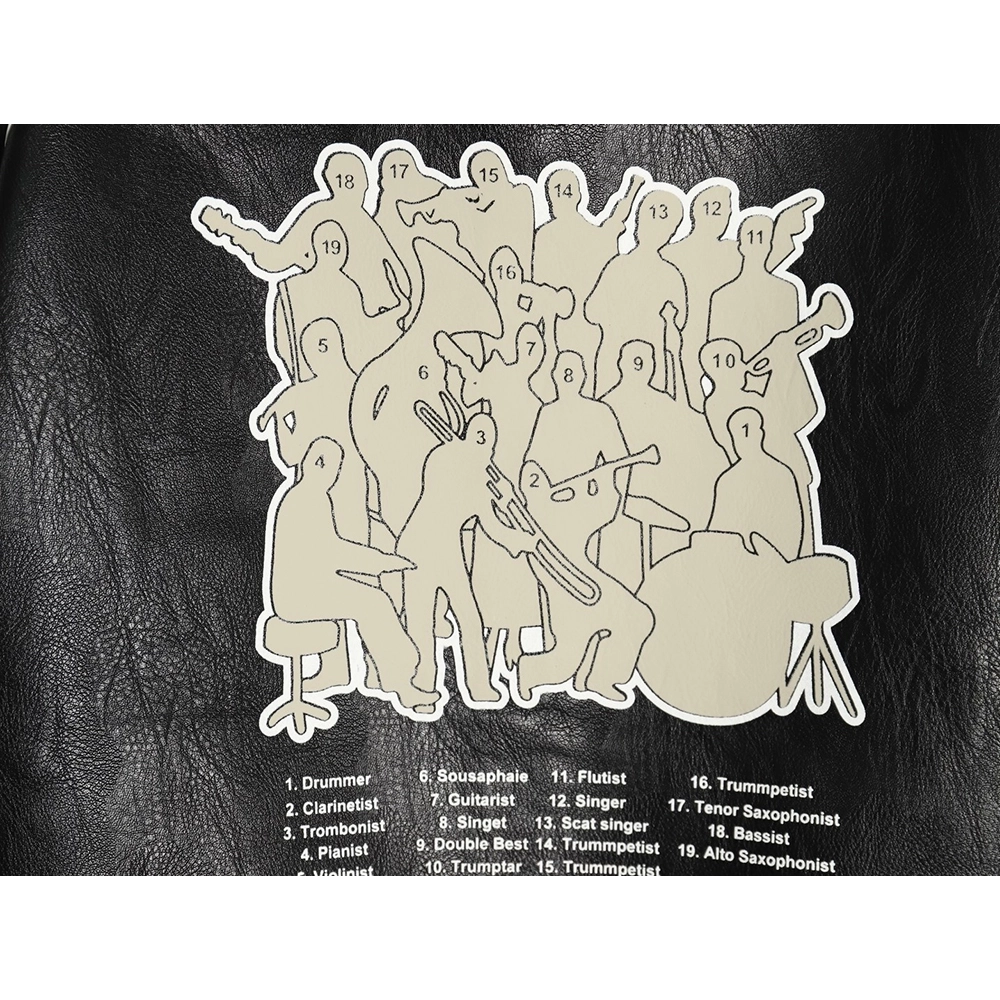 Louis Vuitton printed leather baseball jacket,Louis Vuitton Jacket,Jacket,APPAREL