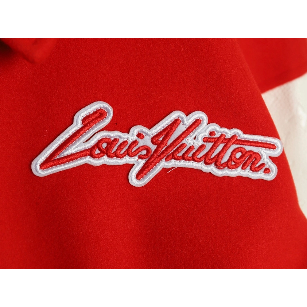 Louis Vuitton floral embroidered baseball jacket,Louis Vuitton Jacket,Jacket,APPAREL