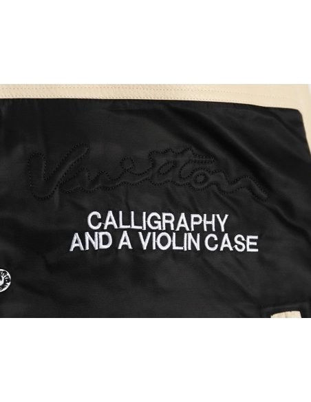 Louis Vuitton contrast color stitching baseball jacket,Louis Vuitton Jacket,Jacket,APPAREL