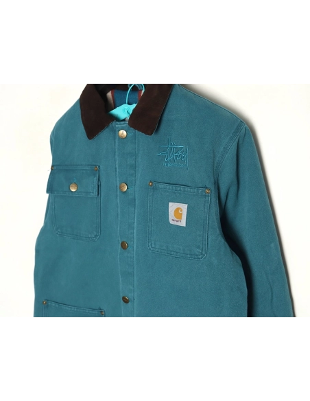 Carhartt  Stussy joint work jacket,Carhartt Jacket,Jacket,APPAREL