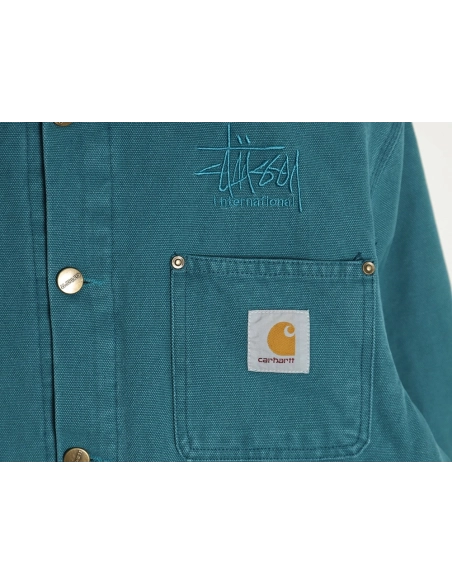 Carhartt  Stussy joint work jacket,Carhartt Jacket,Jacket,APPAREL