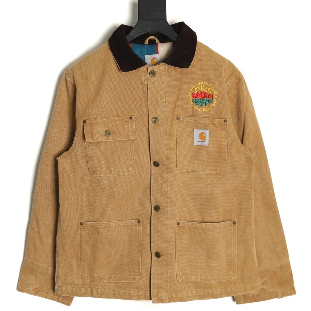 Carhartt  Stussy joint work jacket,Carhartt Jacket,Jacket,APPAREL