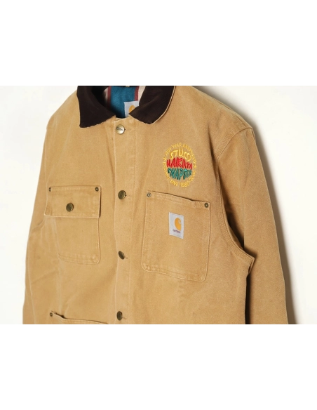 Carhartt  Stussy joint work jacket,Carhartt Jacket,Jacket,APPAREL