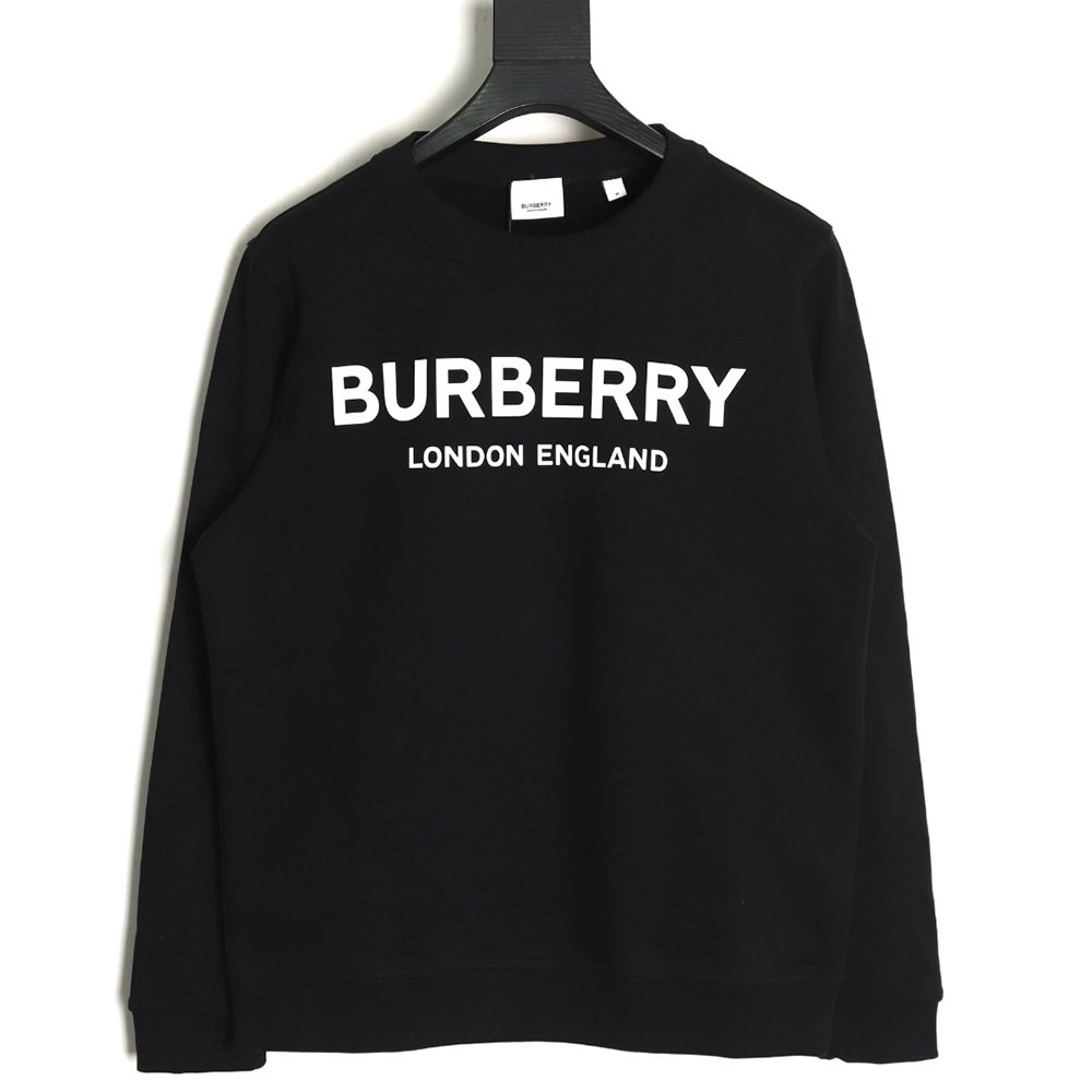 Burberry classic letter print crew neck sweatshirt,Burberry Sweatshirt,Low Price High quality,legit seller