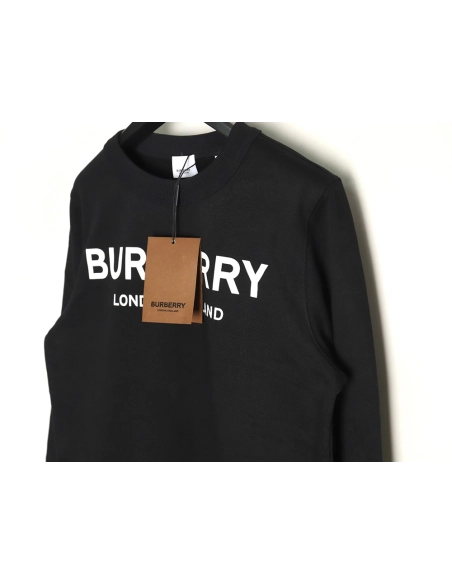 Burberry classic letter print crew neck sweatshirt,Burberry Sweatshirt,Low Price High quality,legit seller