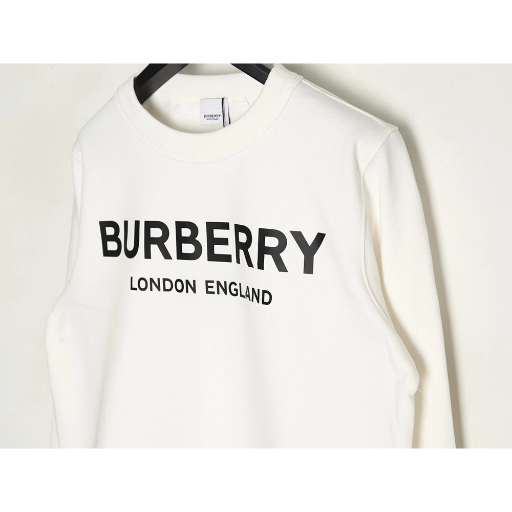 Burberry classic letter print crew neck sweatshirt,Burberry Sweatshirt,Low Price High quality,legit seller