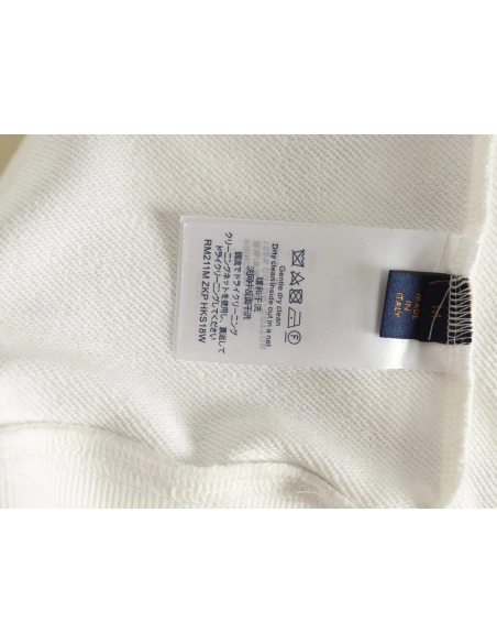 Louis Vuitton ski logo embroidered crewneck sweatshirt,Louis Vuitton Sweatshirt,Low Price High quality,legit seller