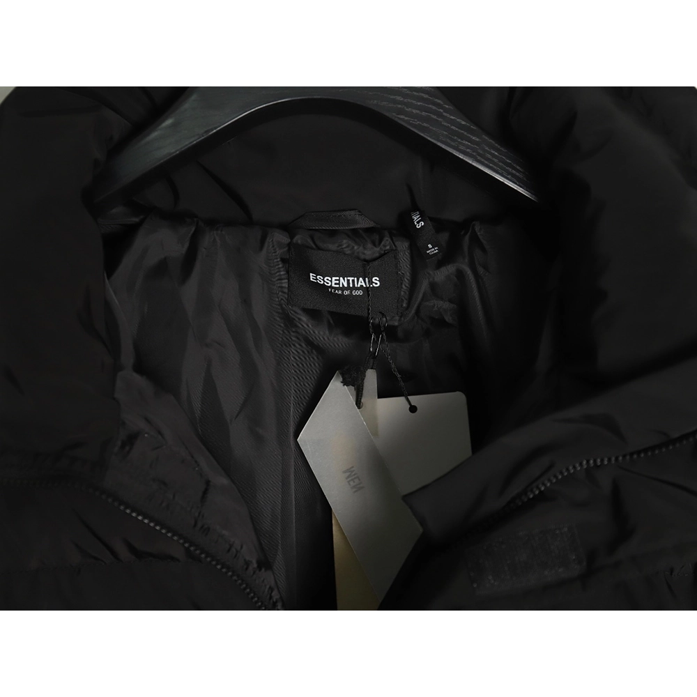 Fear of God Pure Black Down Jacket,Fear of God Jacket,Jacket,APPAREL