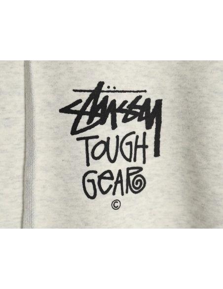 Stussy TGH letter printed hooded plus fleece hoodie,Stussy Hoodie,Hoodie,APPAREL