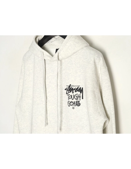 Stussy TGH letter printed hooded plus fleece hoodie,Stussy Hoodie,Hoodie,APPAREL