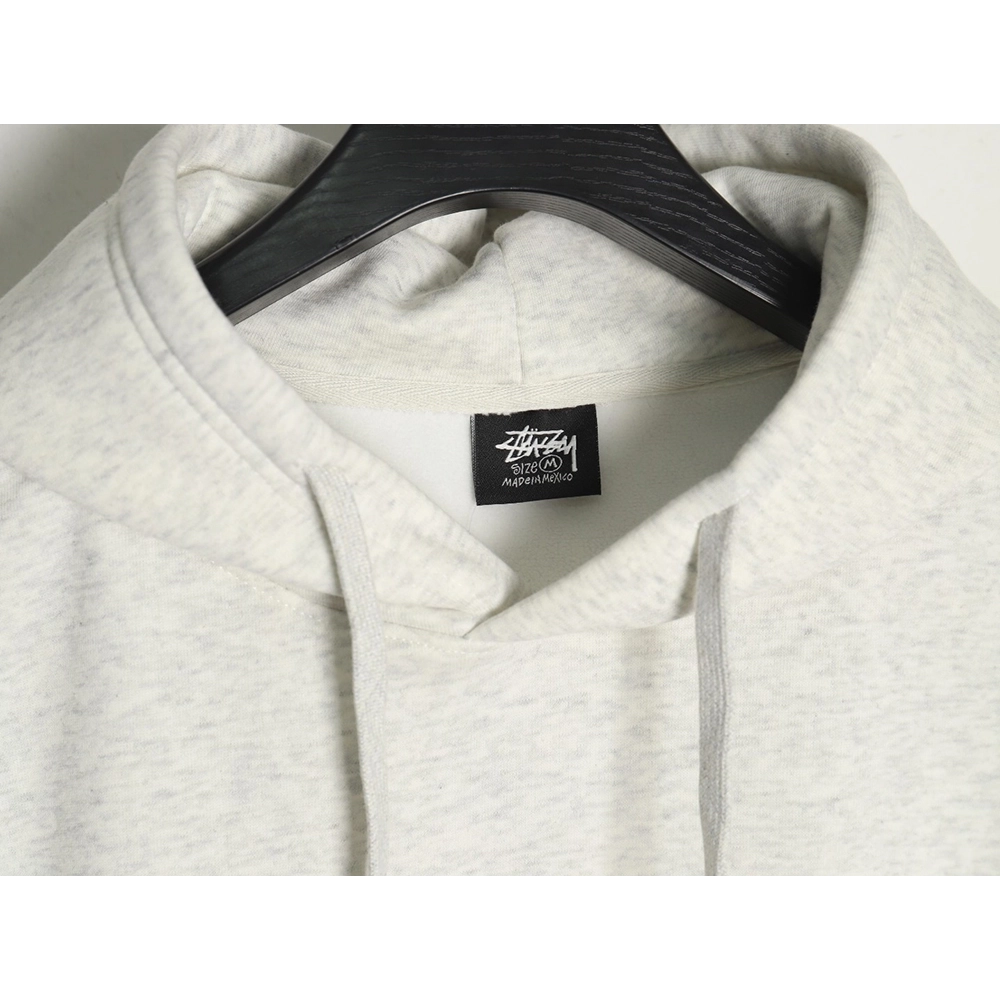 Stussy TGH letter printed hooded plus fleece hoodie,Stussy Hoodie,Hoodie,APPAREL